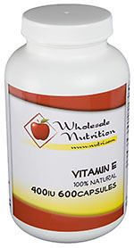 Vitamin E Natural (600 caps)